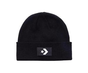 CONVERSE BERRETTO 10025367 A01 SHORT DOME BEANIE LOGO BLACK