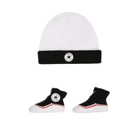 Converse Chuck Taylor Infant Hat And Booties Set