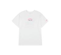 Converse Boyfriend Oversized T-Shirt da Bambini in Bianco, Taglia One Size White