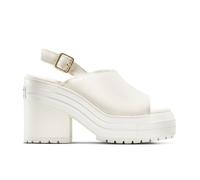 Converse Chuck 70 De Luxe Heel Mule Scarpa High Top, Pelle da Donna in Marrone, Taglia One Size Duna morbida/Egret/Oro