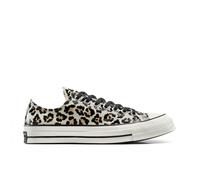 Converse Chuck 70 Glow-In-The-Dark Leopard Print Scarpa Low Top, Cotone in Marrone, Taglia One Size Legno/Fulvo chiaro/Nero