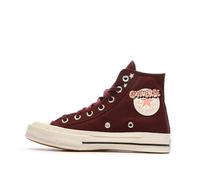 Converse Chuck 70 Scribble - Sneaker da donna con logo, Borgogna, 7.5