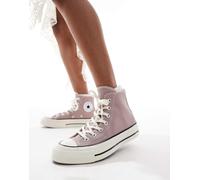 Converse - Chuck 70 - Sneakers alte grigio tortora-Marrone WM 13