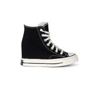 Converse - Chuck 70 Wedge - Sneakers nere con zeppe-Nero 39.5
