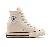 Converse - Chuck 70 Wedge - Sneakers bianco sporco con zeppa 39.5