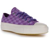 Converse Chuck 70s Low A05023C Unisex Trainer Stampa Viola Allacciata EU 36-42