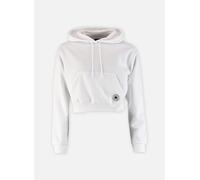 Converse - Chuck Cropped Hoodie Bianco - Abbigliamento M Bianco