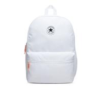 Converse Chuck Patch Backpack Borsa da Bambini in Bianco, Taglia One Size White