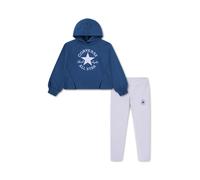 Converse Chuck Patch Hoodie & Leggings Set Completo da Bambini in Viola, Taglia One Size Vapor Violet
