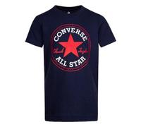 Converse Chuck Patch T-Shirt per Bambino Obsidian/Enamel Red 3/4 Anni