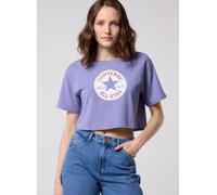 Converse - Chuck Patch Tee Viola - Abbigliamento S Viola
