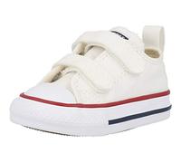 Converse Chuck Taylor all Star 2V, Scarpe da Ginnastica Unisex - Bambini e Ragazzi, Bianco/Granato/Navy, 26 EU