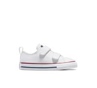 Converse Chuck Taylor All Star 2V Tdlr/yth Scarpa Low Top, Cotone da Bambini in Bianco, Taglia 19 Bianco/Granato/Navy
