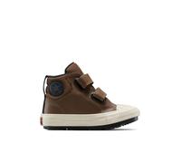 Converse Chuck Taylor All Star Berkshire Boot Easy On Scarpa High Top, Pelle da Bambini in Marrone, Taglia One Size Grounded/Black/Light Dune