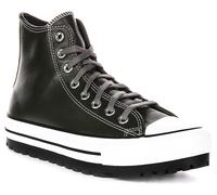 Converse Chuck Taylor All Star City Lace Up Trainer Uomo Verde Scuro UK 6 - 11
