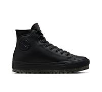 Converse Chuck Taylor All Star City Trek Waterproof Boot Scarpa High Top, Pelle da Uomo in Nero, Taglia 38.5 Black/Blackblack