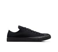 Converse Chuck Taylor All Star Classic Scarpa Low Top, Cotone in Nero, Taglia 39 Nero monocromo