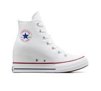 Converse Chuck Taylor All Star Classic Wedge Platform Scarpa High Top, Cotone da Donna in Bianco, Taglia 41 Bianco/Rosso/Navy