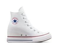 Converse Chuck Taylor All Star Classic Wedge Platform Scarpa High Top, Cotone da Donna in Bianco, Taglia 42.5 Bianco/Rosso/Navy
