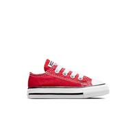 Converse Chuck Taylor All Star Core Ox Scarpe Sportive, Unisex Bambino, Blanco-Rojo, 19