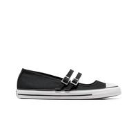 Converse Chuck Taylor All Star Dainty Mary Jane Scarpa Low Top, Cotone da Donna in Nero, Taglia 35.5 Nero/Egret/Nero