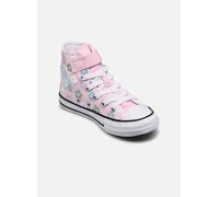 Converse Chuck Taylor all Star A17089C Scarpe Alte Bambina,Rosa con Fiori,con Laccio Elastico e Strappo (Rosa (New Found Bloom/White), Sistema Taglie Calzature EU, Adolescente, Numero, Media, 32)