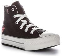 Converse Chuck Taylor All Star EVA Lift Platform Y2K Sneaker Nero da Bambina A09122C