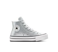 Converse Chuck Taylor all Star Eva Lift, Scarpe da Ginnastica Bambine e Ragazze, Argento/Bianco/Barely Grey, 5 Big Kid