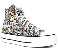 Converse Chuck Taylor All Star Floreale Scarpe Alte Da Donna Piattaforma UK 3-8