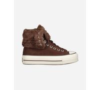 Converse - Chuck Taylor All Star Fold Over Lift - Sneakers marroni con risvolto-Marrone 37.5