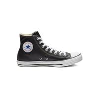 Converse Chuck Taylor All Star Hi in Pelle Nera 42.5 Bianco