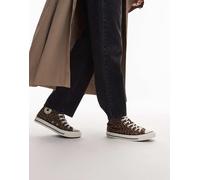 Converse - Chuck Taylor All Star Hi - Sneakers alte con stampa leopardata in cavallino-Marrone 42.5