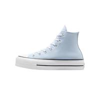 Converse Chuck Taylor all Star High-Top Platform Sneaker, Scarpe da Ginnastica Donna, Blu Supermoon/Avorio Naturale/Nero, 37.5 EU
