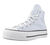 Converse Chuck Taylor all Star High-Top Platform Sneaker, Scarpe da Ginnastica Donna, Blu Supermoon/Avorio Naturale/Nero, 39.5 EU