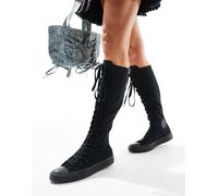 Converse Chuck Taylor all Star XX-Hi - Stivali da Uomo, Nero/Nero/Nero, 7 Women/5 Men