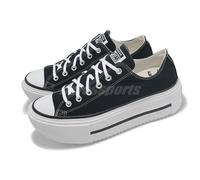 Converse Chuck Taylor All Star Lift Double Stack Sneakers da donna, nero/bianco/nero, 41.5 EU