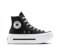 Converse Chuck Taylor All Star Lift Double Stack Scarpa High Top, Cotone in Nero, Taglia One Size Nero/Bianco/Nero