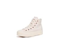 Converse - Salite da donna in canvas - Chuck Taylor All Star Lift High Vintage White/Egret/Days Ahead per Donne - Taglia 38 - Bianco