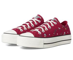 Converse Chuck Taylor all Star Lift Platform Floral Patchwork, Scarpe da Ginnastica Donna, Bacca Sportiva/Bianco Vintage, 37.5 EU
