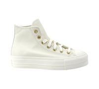 Converse - Chuck Taylor All Star Lift Platform Golden Hits - - Shoes - Donna - Bianco - 40 EU