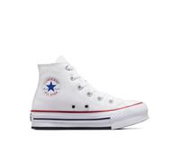 Converse Chuck Taylor All Star Lift Platform Scarpa High Top, Cotone da Bambini in Bianco, Taglia 28.5 Bianco/Granato/Navy