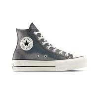 Converse Chuck Taylor all Star Lift Platform Sparkle High Top Sneaker da Donna, Nero/Nero/Egret, 10.5 Women/8.5 Men