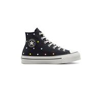 Converse A09121C Ct As Eva Lift Platform Y2K Scarpe da ginnastica, Nero/Bianco Vintage/Egret, 4.5 Big Kid