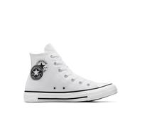 Converse Chuck Taylor All Star Logo Play Scarpa High Top, Cotone da Bambini in Bianco, Taglia One Size Bianco/Nero/Bianco