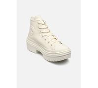 Chuck Taylor All Star Lugged Heel Leather Hi by Converse 40 Bianco