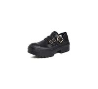Converse Scarpe da donna Chuck Taylor All Star con tacco Mary Jane, Nero/Nero/Oro, 8