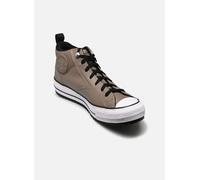 Converse - Scarpe idrorepellenti e calde - Chuck Taylor All Star Malden Street Boot Taupe/Black/White per Uomo in Pelle - Taglia 45 - Marrone