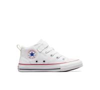 Converse Chuck Taylor All Star Malden Street Scarpa Mid Top, Cotone da Bambini in Bianco, Taglia 34 White/Red/Blue
