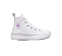 Converse Chuck Taylor all Star Move Platform, Sneaker per bambine e ragazze, Bianco, 31 EU