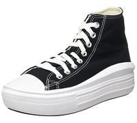 Converse Chuck Taylor all Star Move, Scarpe da Ginnastica Donna, Black Natural Ivory White, 39.5 EU